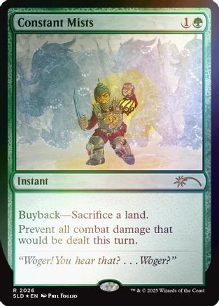 Constant Mists (2026) (Rainbow Foil) (SLD-2026)  Foil - Secret Lair Drop Series