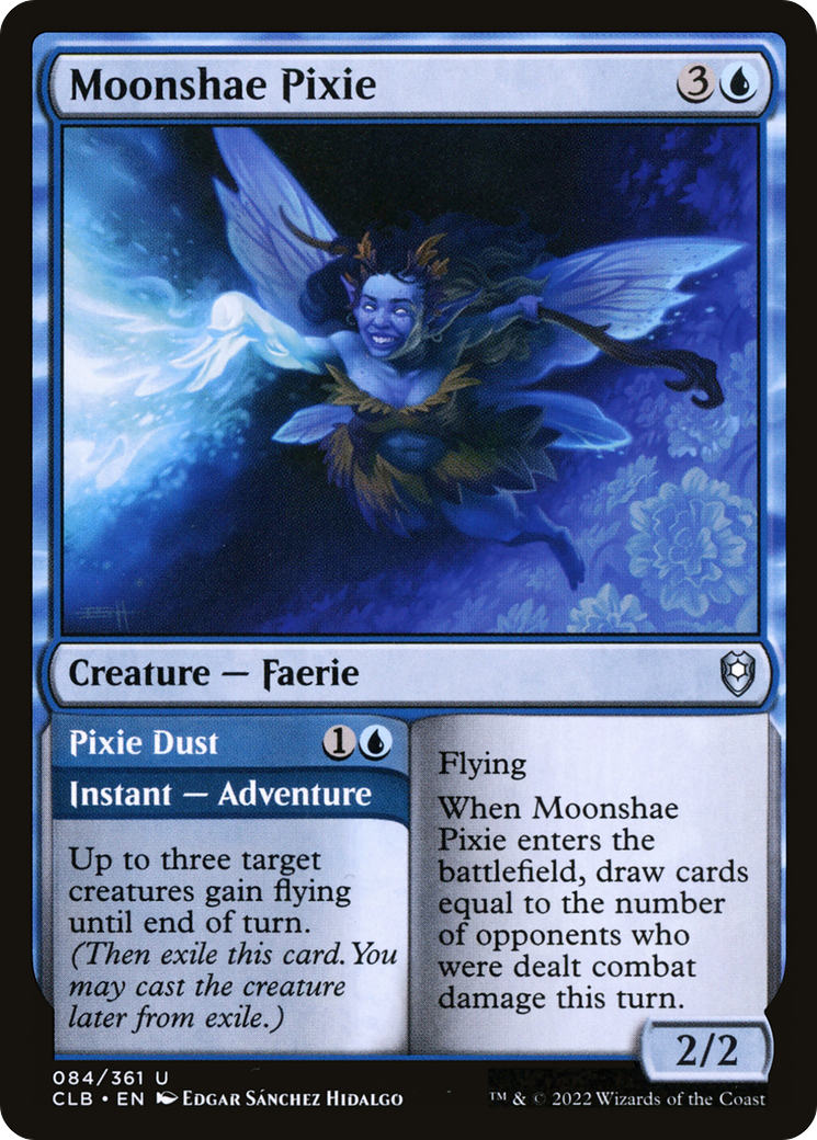 Moonshae Pixie (CLB-084)  - Commander Legends: Battle for Baldur's Gate