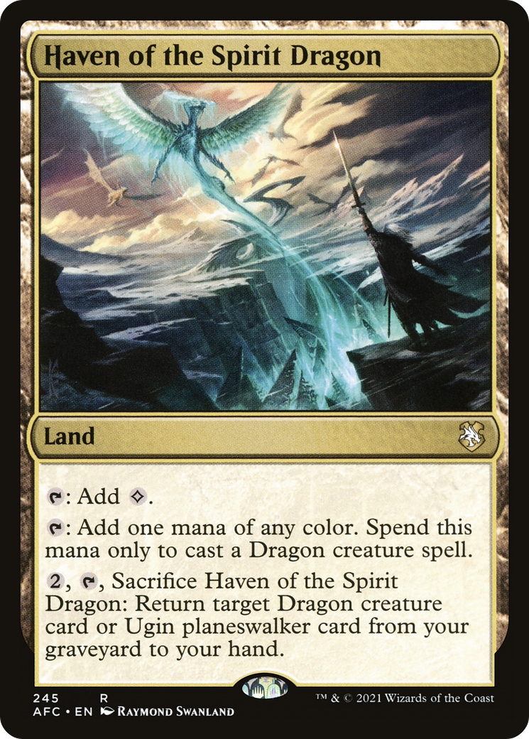 Haven of the Spirit Dragon (AFC-245) - Adventures in the Forgotten Realms Commander