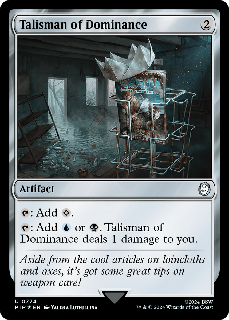Talisman of Dominance (Surge Foil) (PIP-774) - Fallout Foil