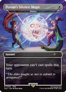 Porom's Silence Magic - Silence (Rainbow Foil) (SLD-7003)  Foil - Secret Lair Drop Series