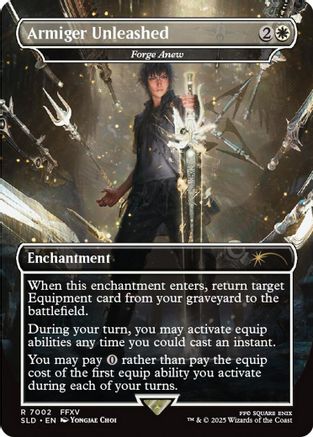 Armiger Unleashed - Forge Anew (SLD-7002)  - Secret Lair Drop Series