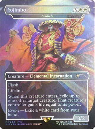 Yojimbo - Solitude (Rainbow Foil) (SLD-7004)  Foil - Secret Lair Drop Series