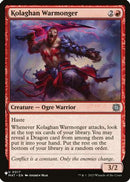 Kolaghan Warmonger (LIST-017)  - The List Reprints