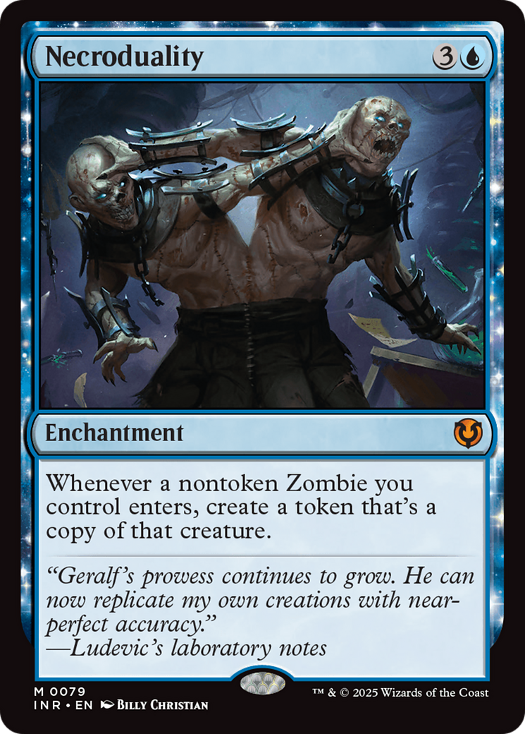 Necroduality (INR-079)  Foil - Innistrad Remastered: (enchantment)