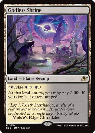 Godless Shrine (EOE-254)  - Edge of Eternities