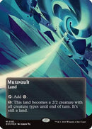 Mutavault (0163) (Borderless) (Galaxy Foil) (EOS-163) - Edge of Eternities: Stellar Sights Foil