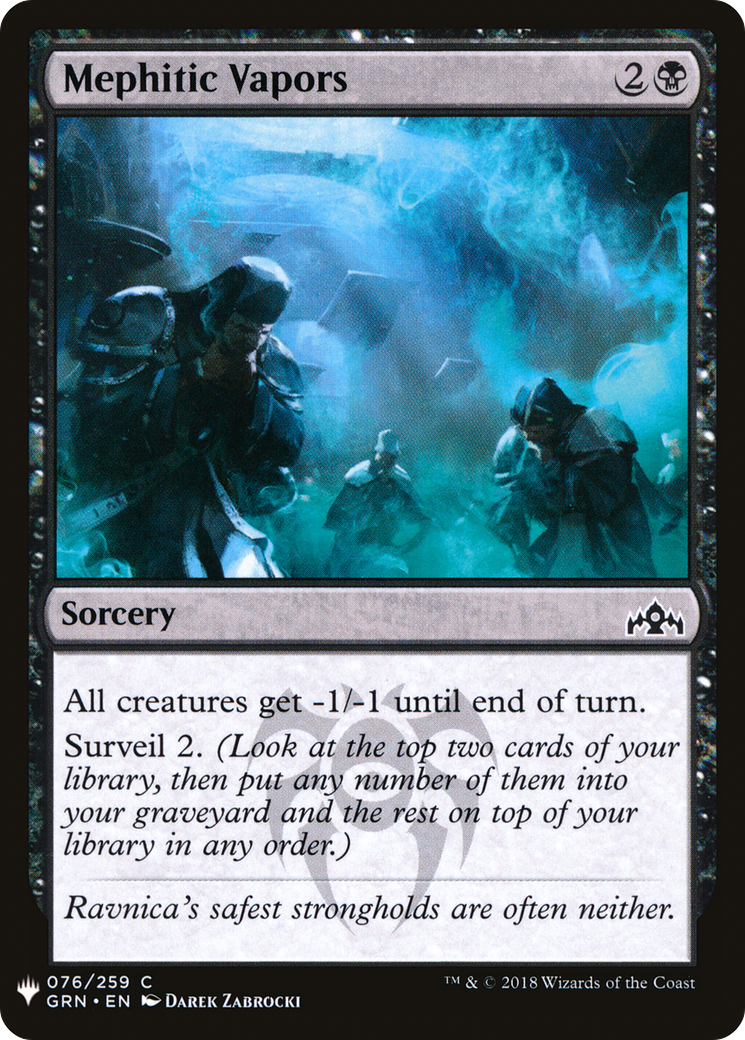 Mephitic Vapors (LIST-076)  - The List
