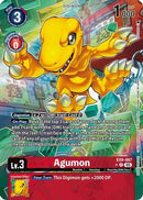 Agumon (Digital Monster Day Commemoration Event Winner) (EX9-007) - Digimon Promotion Cards Foil