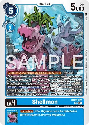 Shellmon [BT22-021] [Cyber Eden]