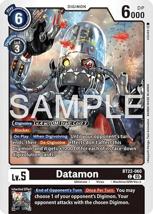 Datamon [BT22-060] [Cyber Eden]
