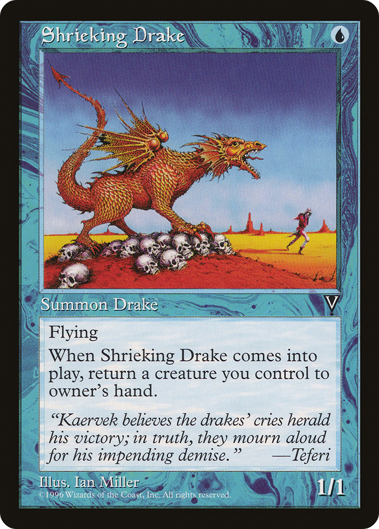 Shrieking Drake (VIS-)  - Visions