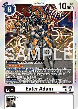 Eater Adam [BT22-082] [Cyber Eden]