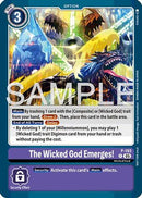 The Wicked God Emerges! (Store Tournament 2025 Vol.3 Participation Pack) (P-193) - Digimon Promotion Cards