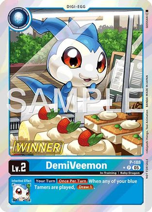 DemiVeemon [P-188] (Store Tournament 2025 Vol.3 Winner Pack) [Promotional Cards]