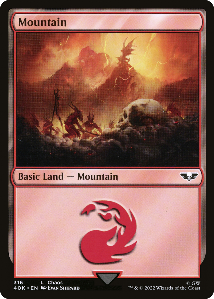 Mountain (316) (40K-316)  - Warhammer 40,000 Commander
