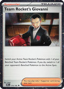 Team Rocket's Giovanni (Cosmos Holo) 174  - Holofoil Miscellaneous Cards & Products - Uncommon