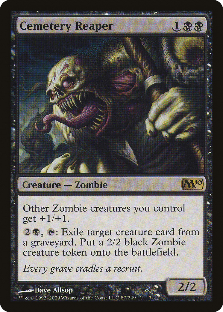 Cemetery Reaper (M10-087)  Foil - Magic 2010