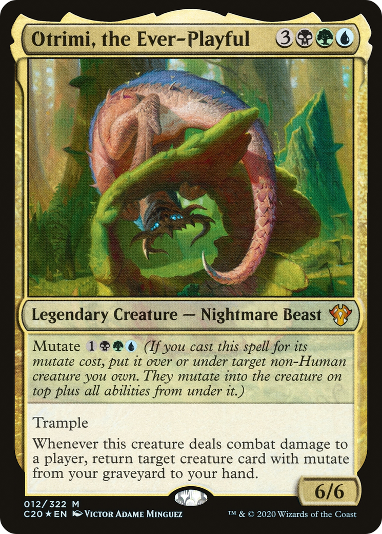 Otrimi, the Ever-Playful (C20-012) - Commander 2020