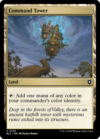Command Tower (BLC-130)  - Bloomburrow Commander