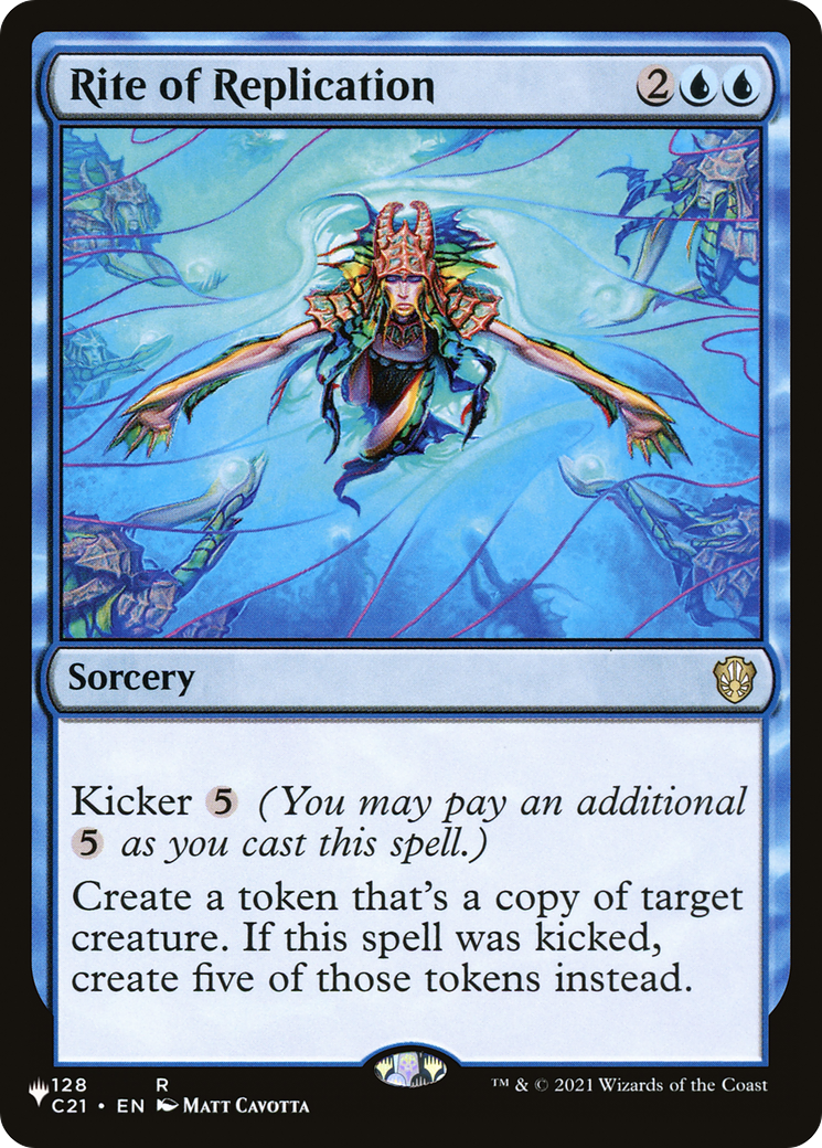 Rite of Replication (C21) (LIST-128/081)  - The List