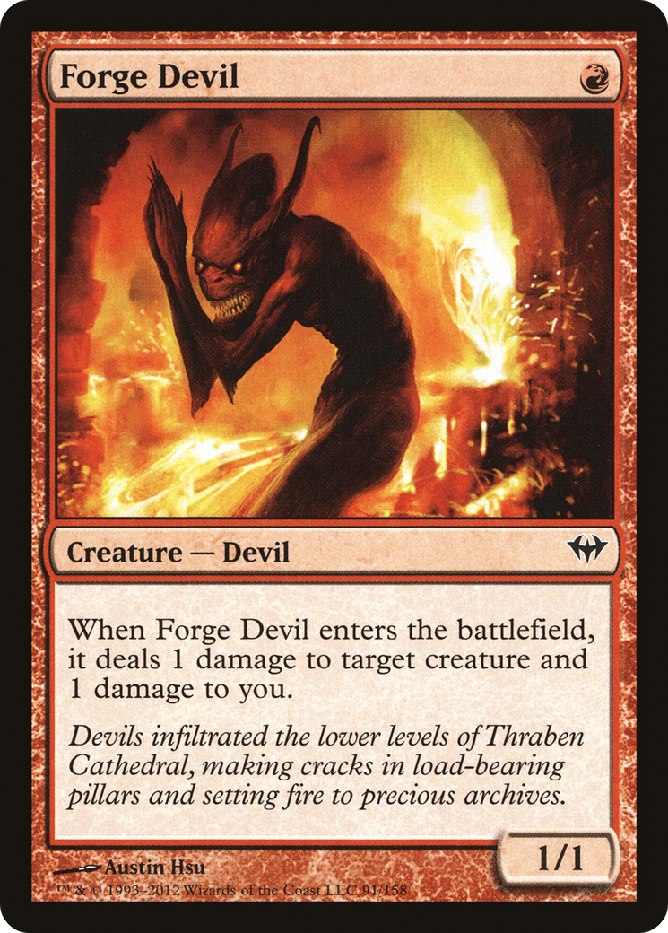 Forge Devil (DKA-091)  - Dark Ascension