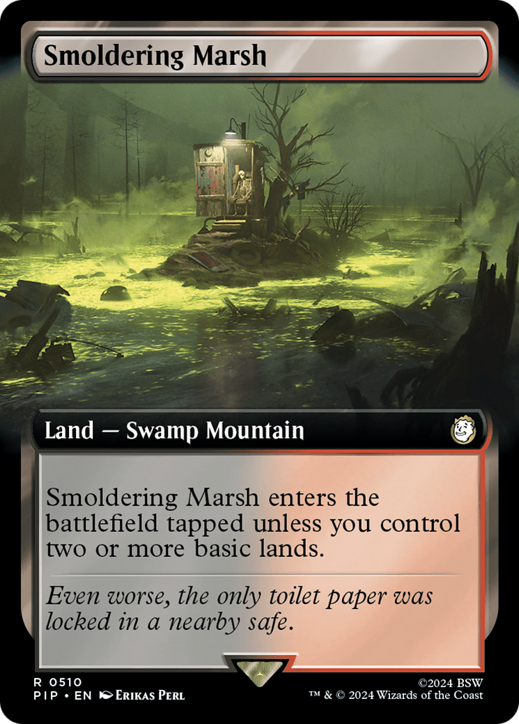 Smoldering Marsh (Extended Art) (PIP-510)  - Fallout: (Extended Art)