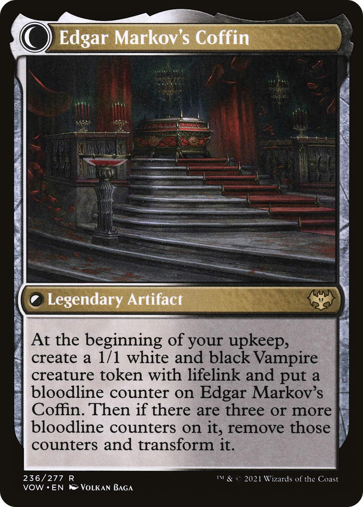 Edgar, Charmed Groom (VOW-236)  - Innistrad: Crimson Vow: (Double Faced Transform)