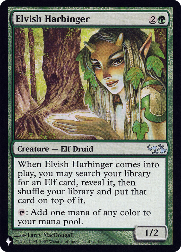 Elvish Harbinger (DD1) (LIST-004/062)  - The List