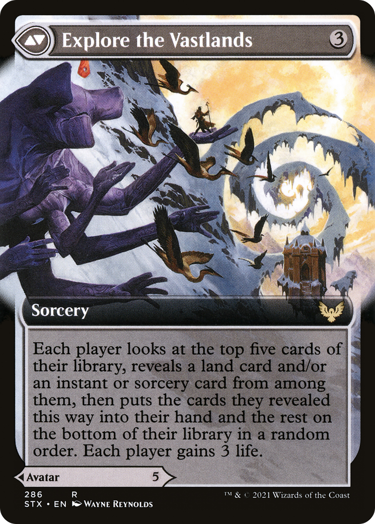 Wandering Archaic (Extended Art) (STX-286)  Foil - Strixhaven: School of Mages: (Extended Art)