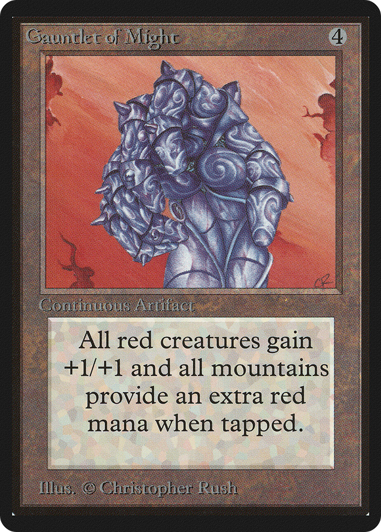 Gauntlet of Might (LEB-)  - Limited Edition Beta