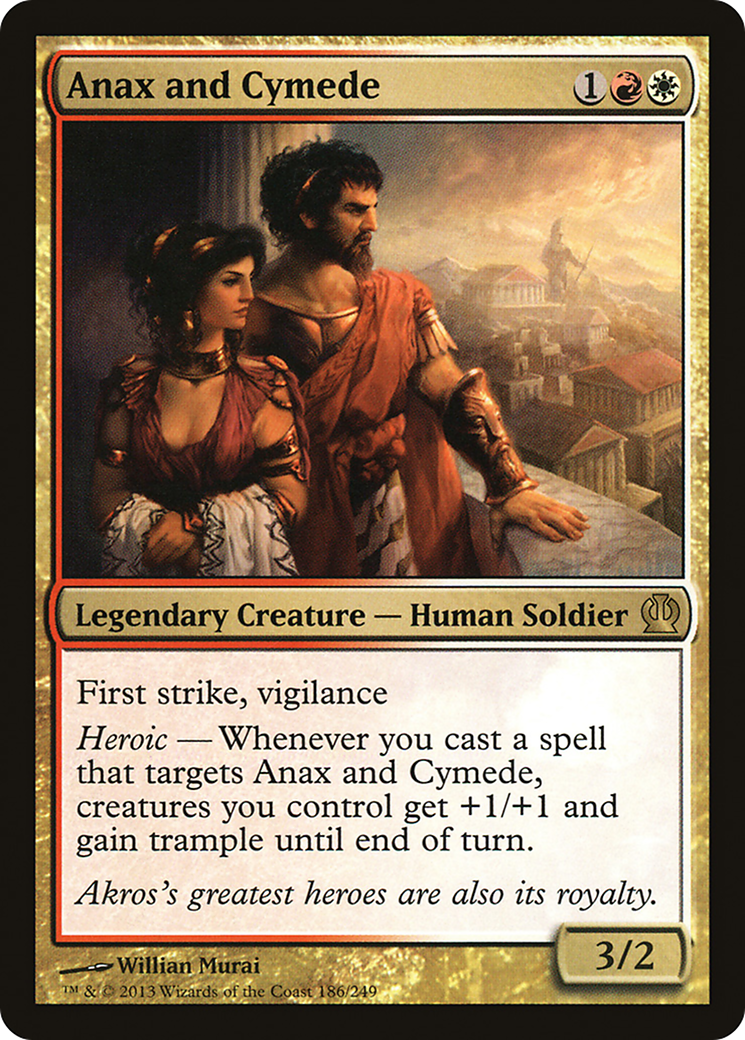 Anax and Cymede (THS-186)  - Theros