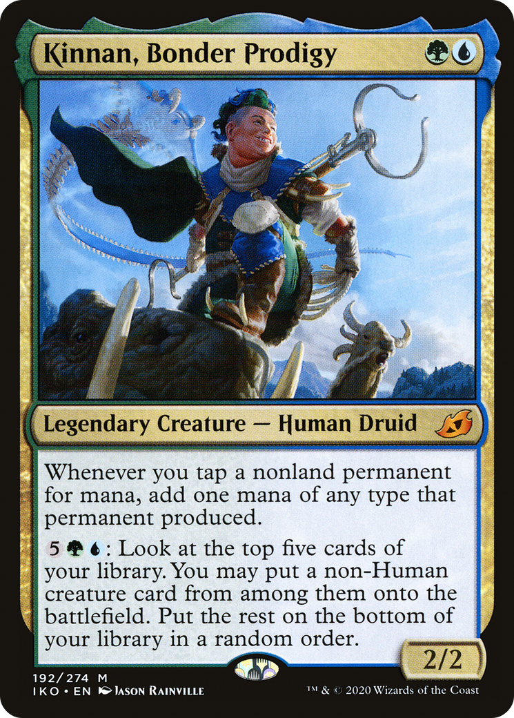 Kinnan, Bonder Prodigy (IKO-192)  Foil - Ikoria: Lair of Behemoths