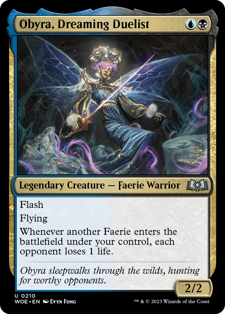 Obyra, Dreaming Duelist (WOE-210)  Foil - Wilds of Eldraine