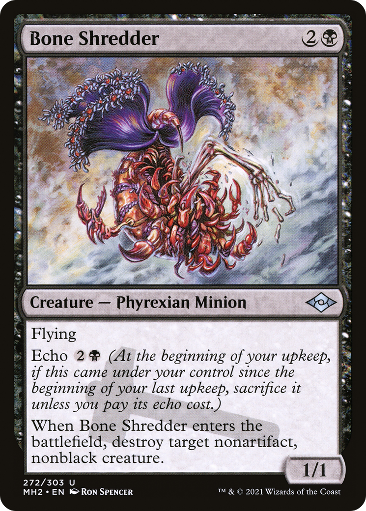 Bone Shredder (MH2-272)  Foil - Modern Horizons 2