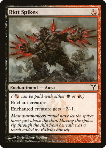 Riot Spikes (DIS-)  Foil - Dissension