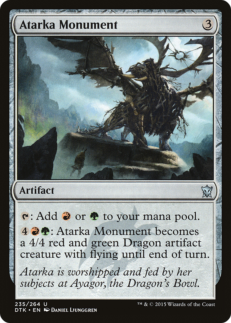 Atarka Monument (DTK-235)  Foil - Dragons of Tarkir