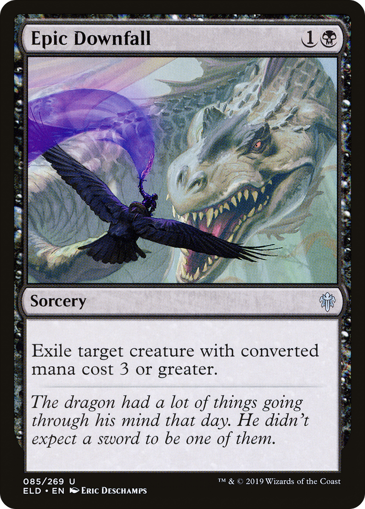 Epic Downfall (ELD-085)  - Throne of Eldraine