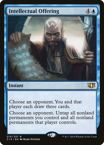 Intellectual Offering (C14-015)  - Commander 2014