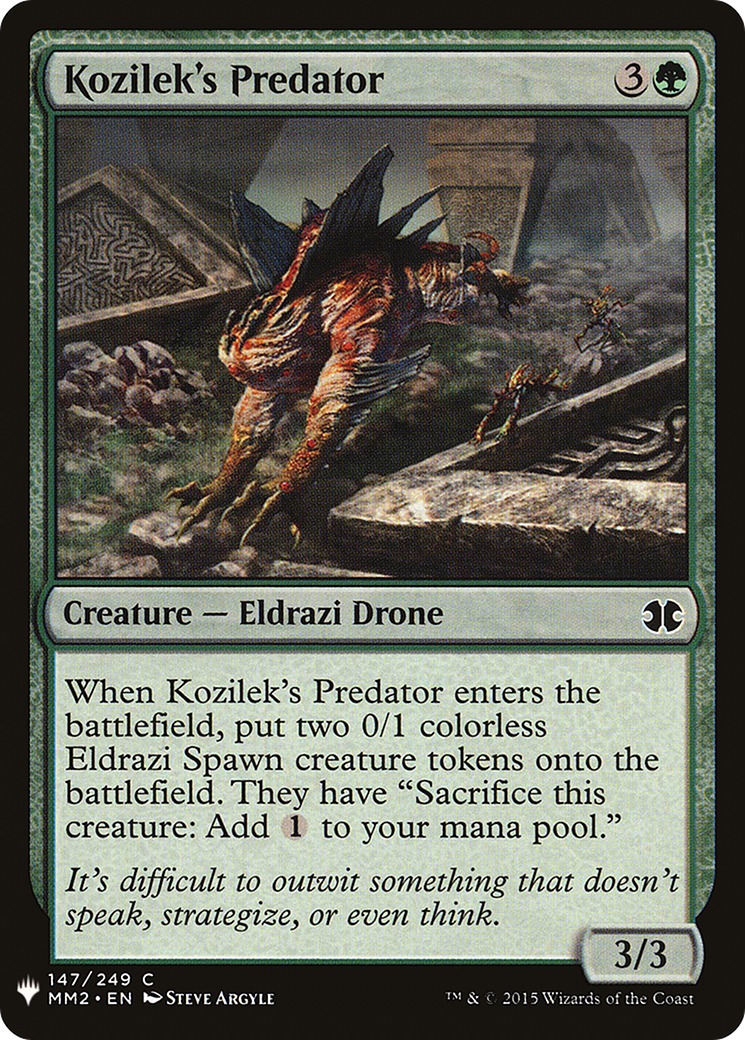 Kozilek's Predator (LIST-147)  - The List