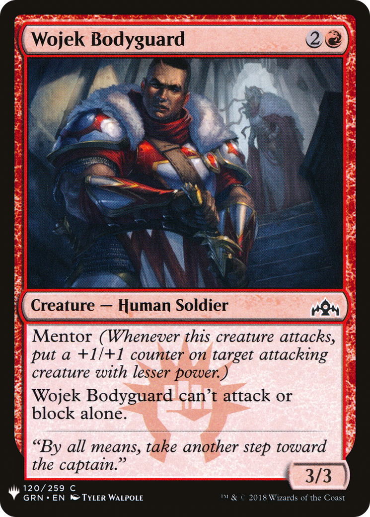 Wojek Bodyguard (LIST-GRN-120)  - The List