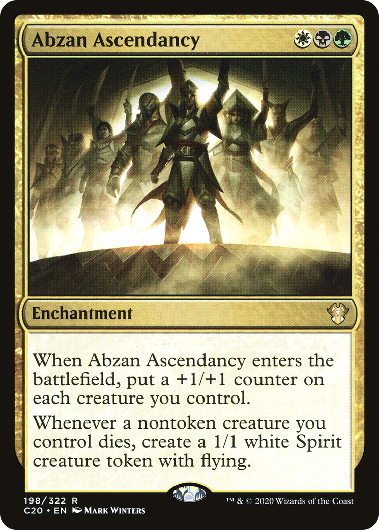 Abzan Ascendancy (C20-198)  - Commander 2020