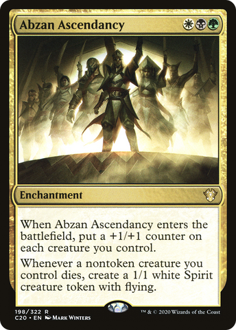 Abzan Ascendancy (C20-198)  - Commander 2020