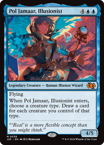 Pol Jamaar, Illusionist (Anime) (J25-038)  - Foundations Jumpstart