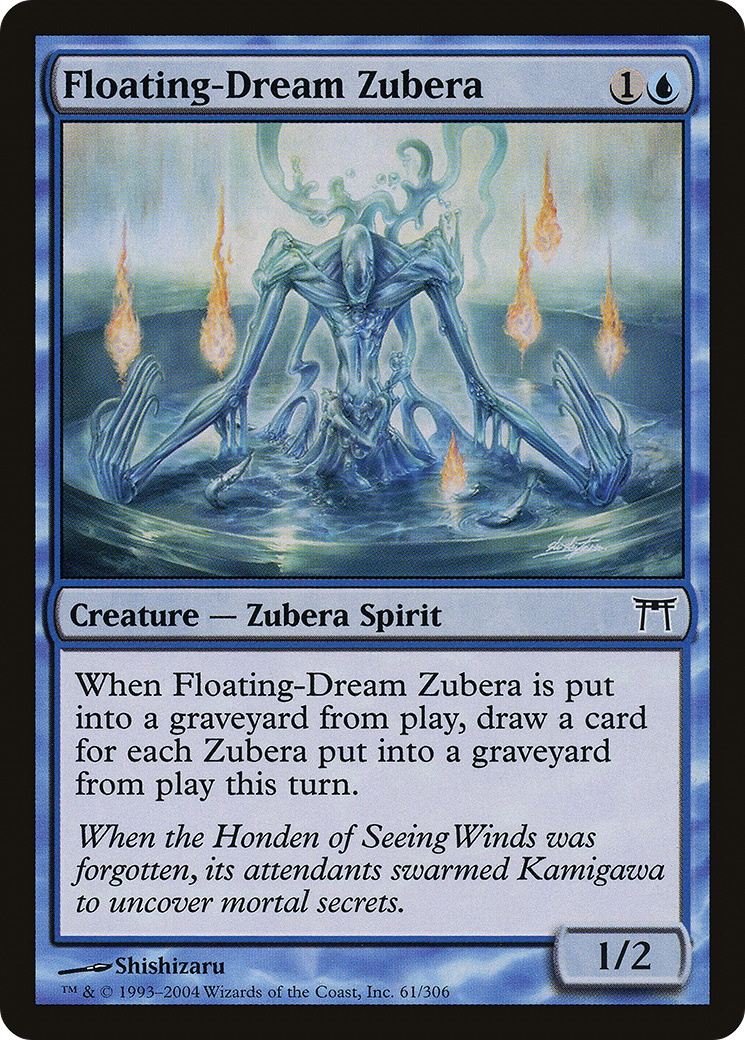 Floating-Dream Zubera (CHK-061)  - Champions of Kamigawa