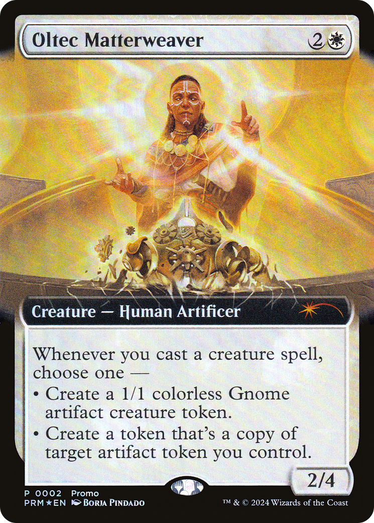 Oltec Matterweaver (Extended Art) (LARP-002)  Foil - Wizards Play Network 2024: (Extended Art)