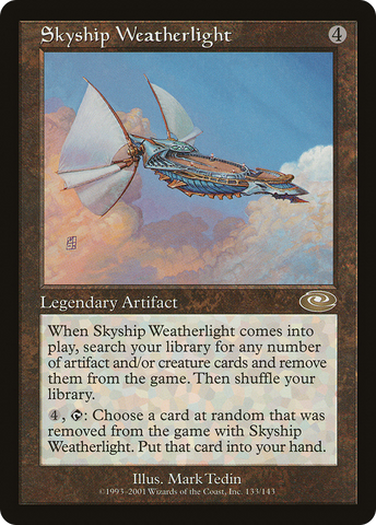 Skyship Weatherlight (PLS-133)  Foil - Planeshift