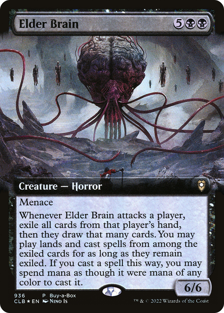 Elder Brain (BABP-936)  Foil - Commander Legends: Battle for Baldur's Gate: (Extended Art)