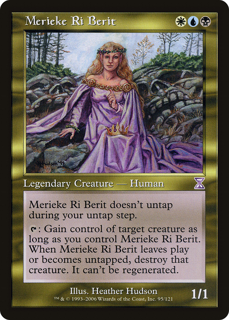 Merieke Ri Berit (TSB-095)  Foil - Time Spiral Timeshifted