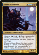 Silent-Blade Oni (PC2-105)  Foil - Planechase 2012
